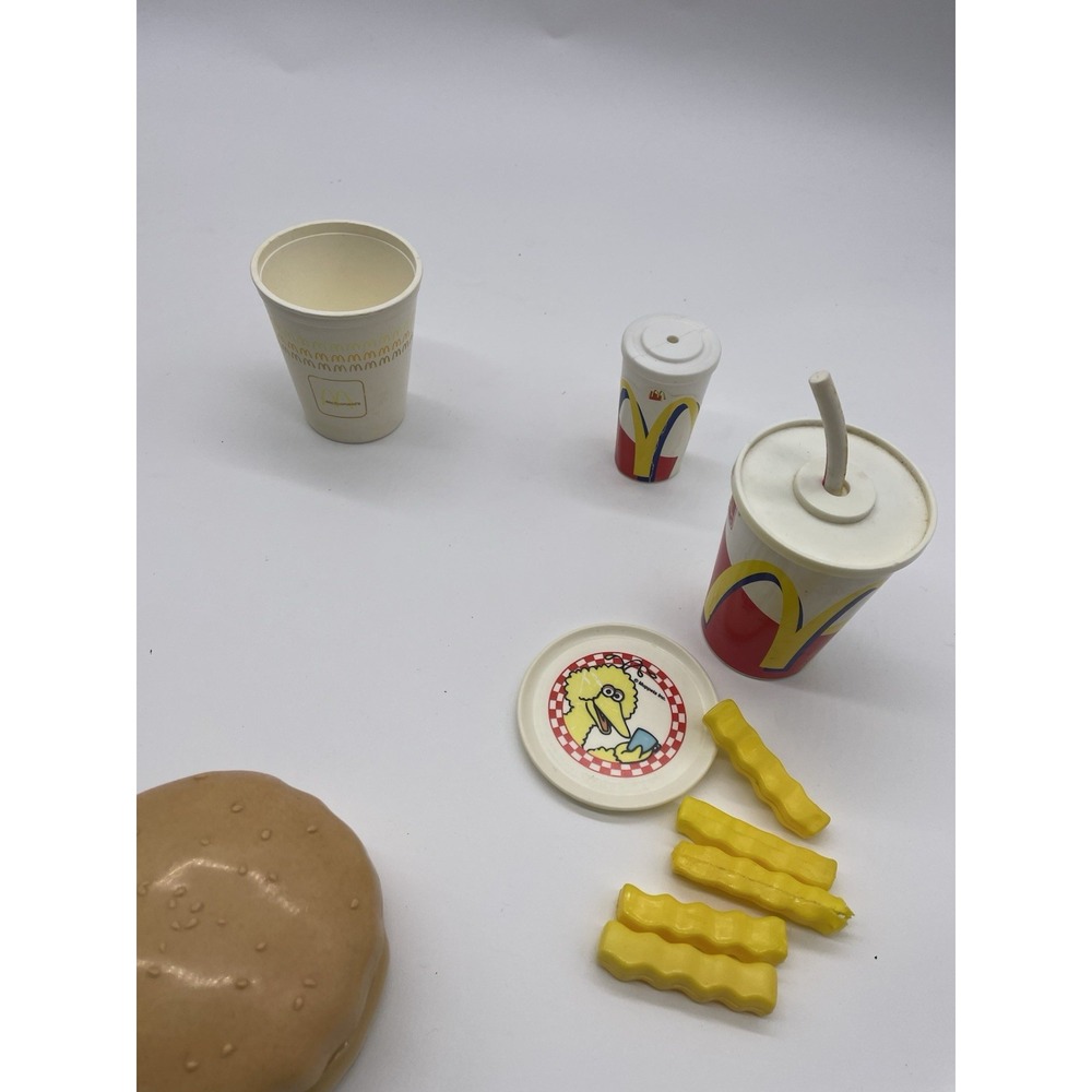 Vintage Fisher Price Triple Cheeseburger McDonalds Toys - Picture 4 of 4